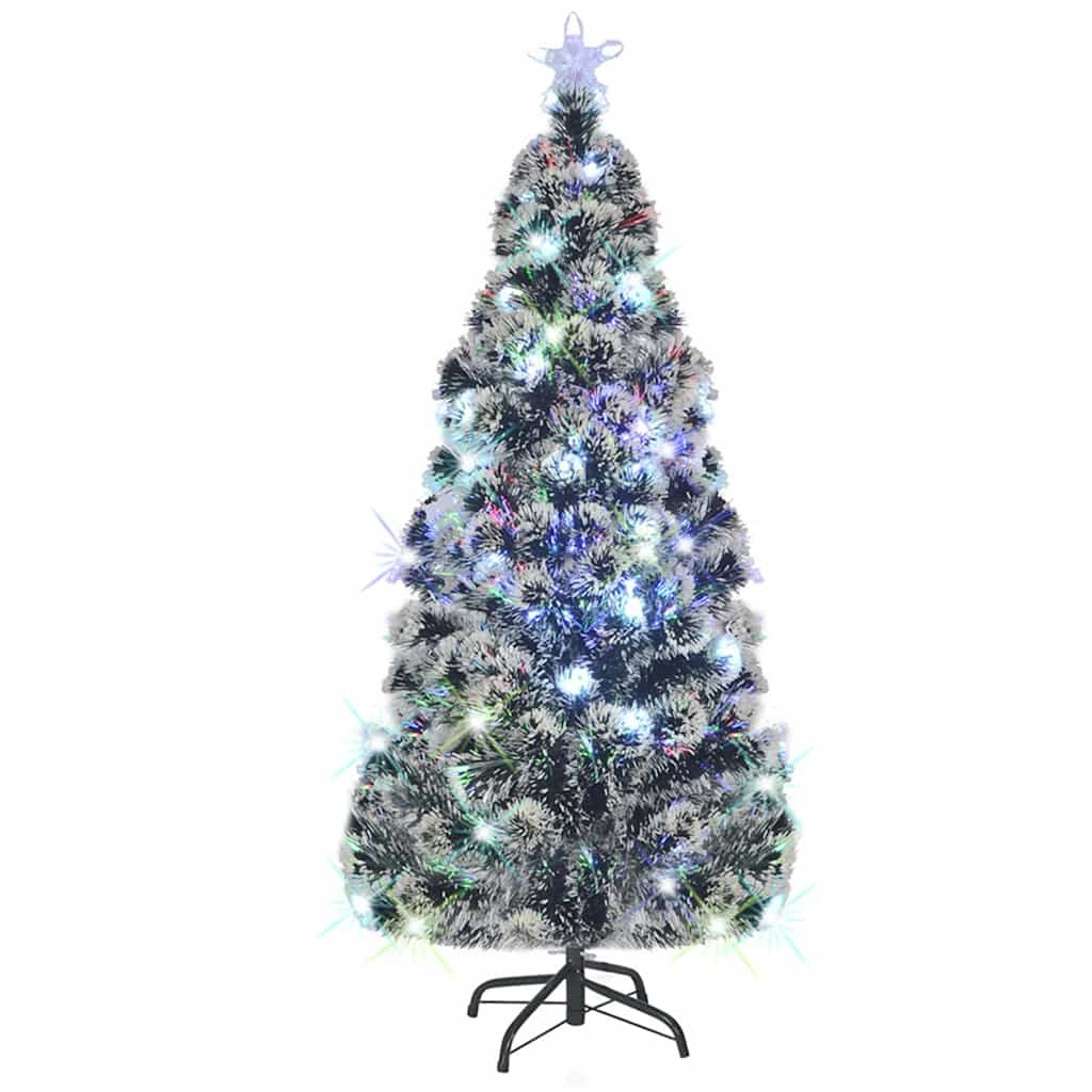 Umělý vánoční stromek se stojanem a LED 150 cm 170 větviček 242426