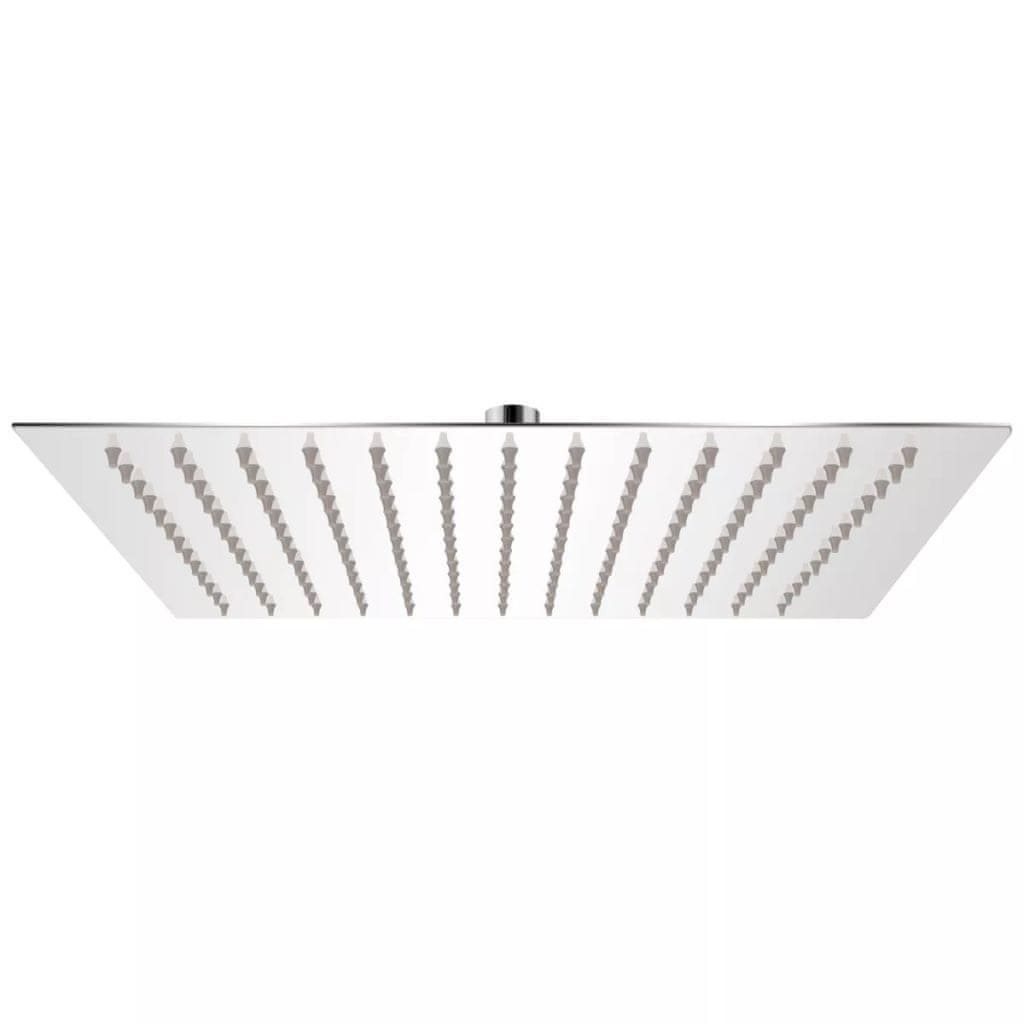 Tropický déšť sprchová hlavice nerezová ocel 30x30 cm čtvercová