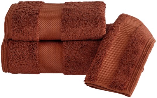 Soft Cotton Luxusní osuška DELUXE 75 × 150 cm, skořicová