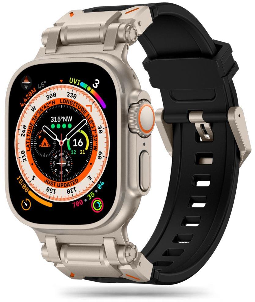 Tech-Protect Delta Pro pro Apple Watch 42/44/45/49mm, black / titanium