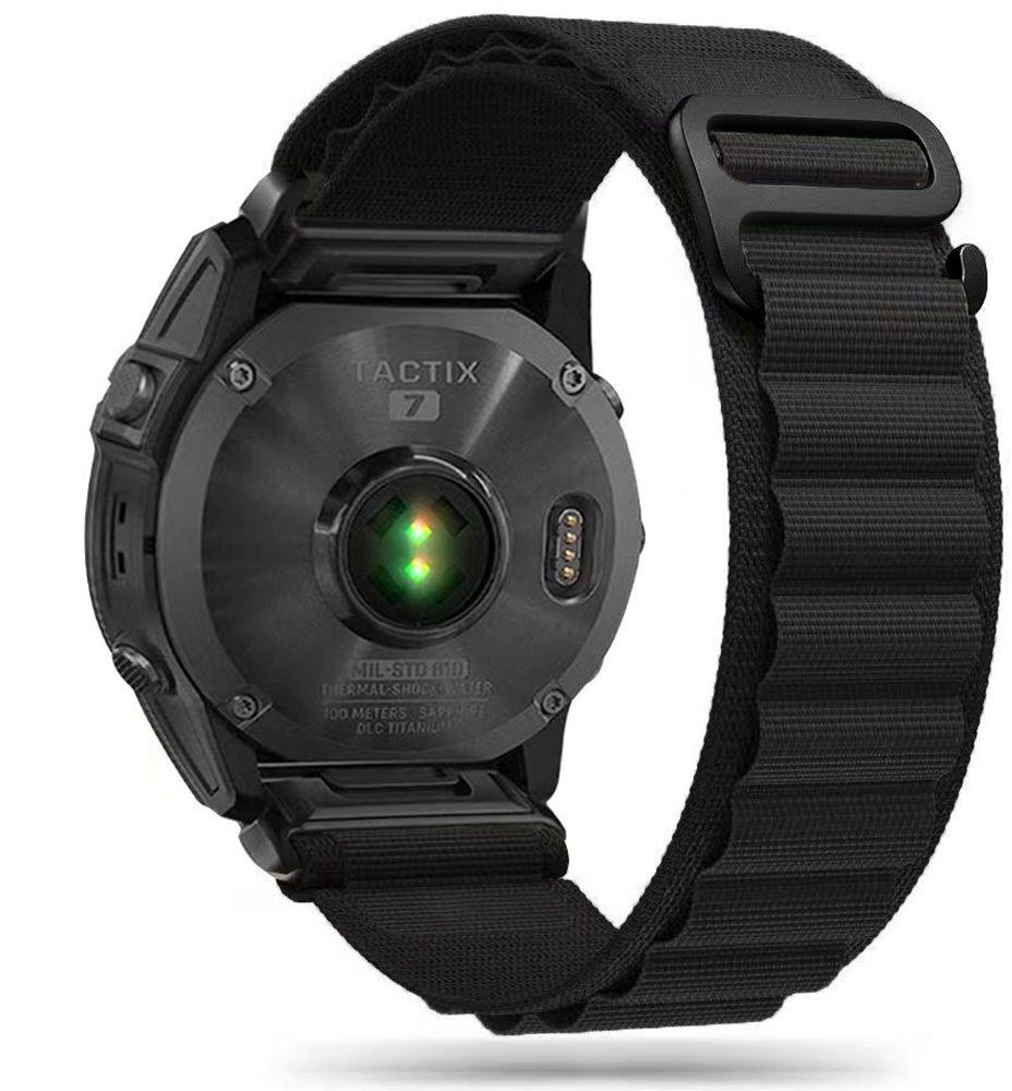 Tech-Protect Nylon pro Garmin Fenix 3 / 5x / 6x / 6x Pro / 7x, black
