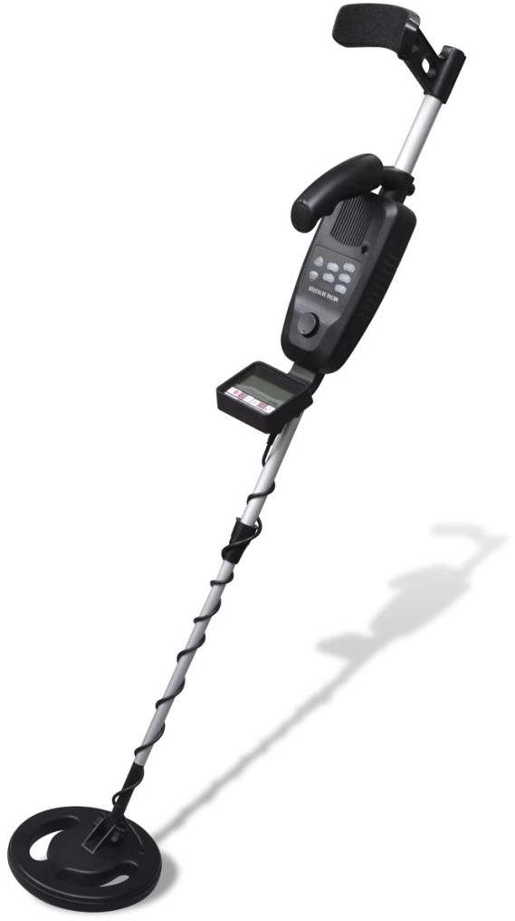 Detektor kovů 20 cm s vyhledávací hloubkou 300 cm LCD displej