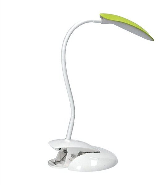 Solight LED stmívatelná lampička 2v1, podstavec i klip, 5W 4000K, 3 barevné kryty