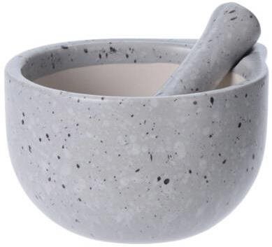 EH Excellent Houseware, Hmoždíř, keramický, světle šedý