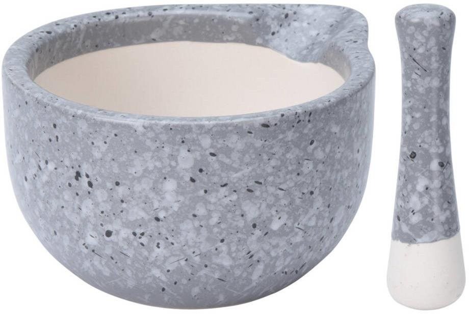 EH Excellent Houseware, Hmoždíř, keramický, šedý