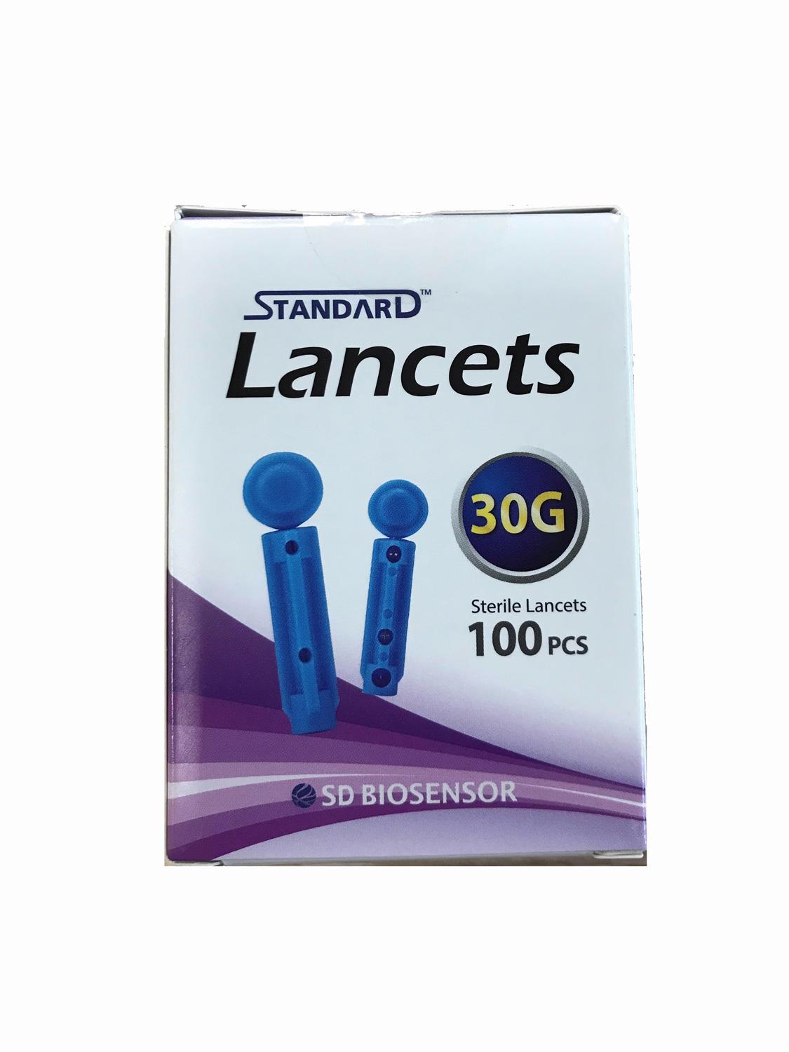 SD Biosensor Jednorázové jehly/Lancety odběr krve 100 ks
