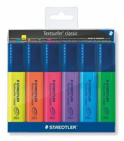 STAEDTLER Textsurfer classic 364, 6ks