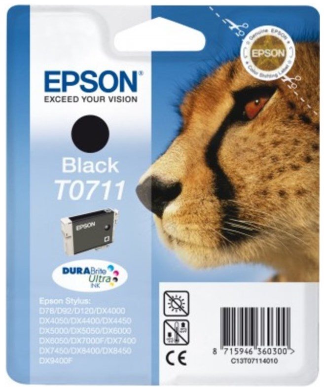 Epson T0711 černá - spolehlivý a efektivní tiskárna