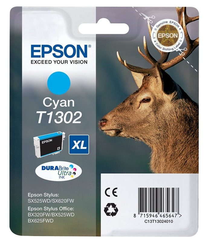 Epson T1302 azurová