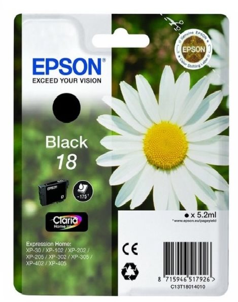 Epson T1812 azurová inkoustová kazeta