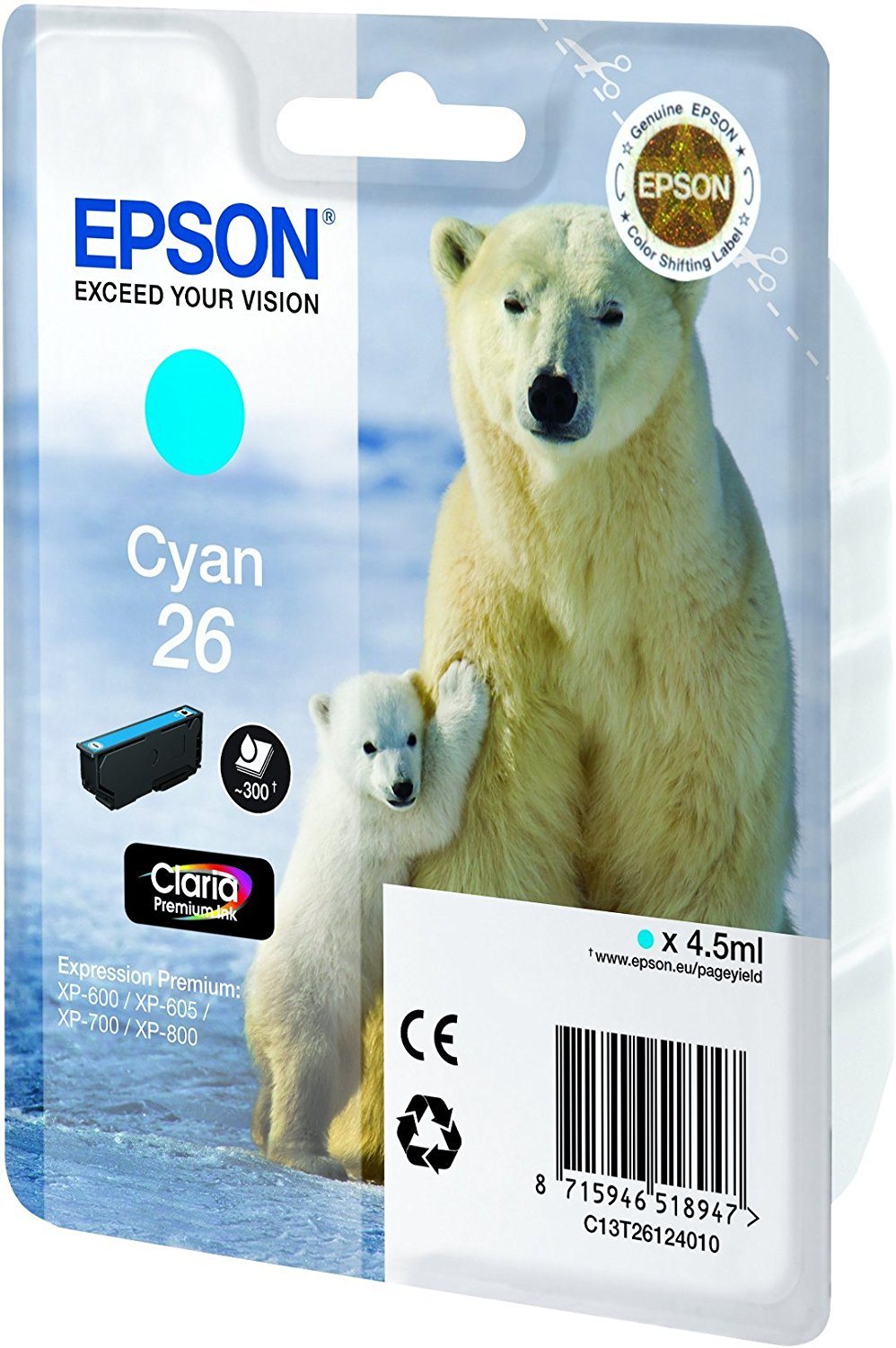 Epson T2612 azurová - kvalitní tiskárna pro vaše potřeby