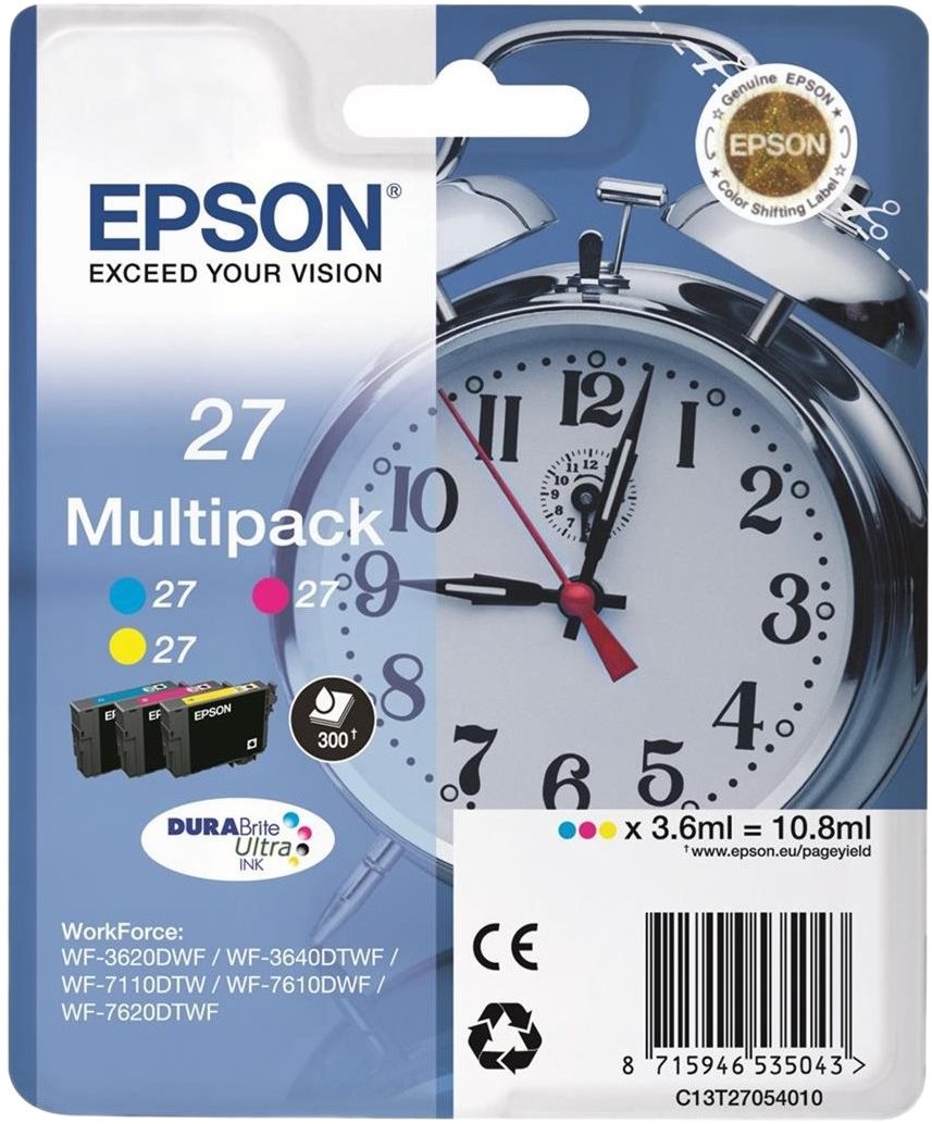 Epson T27 multipack inkoustové kazety