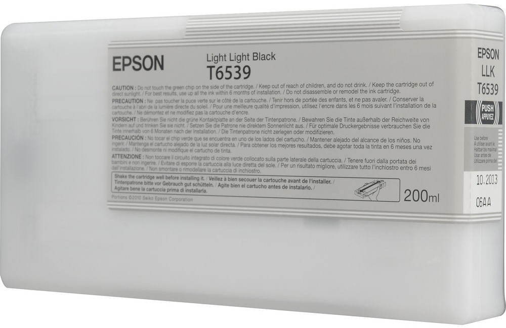 Epson T6539 šedá inkoustová kazeta