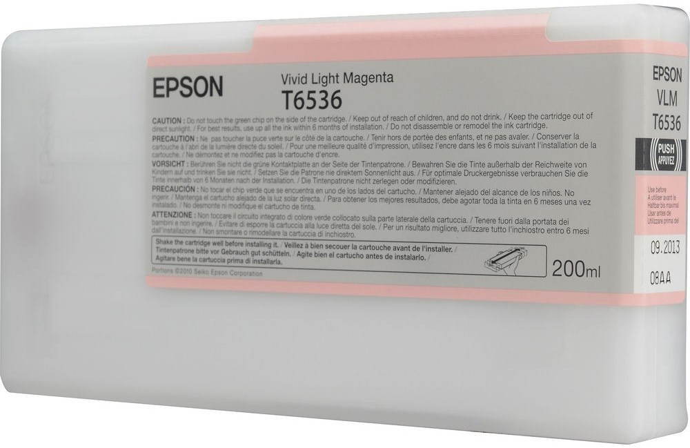 Inkoust Epson T6536 světle purpurová pro kvalitní tisk