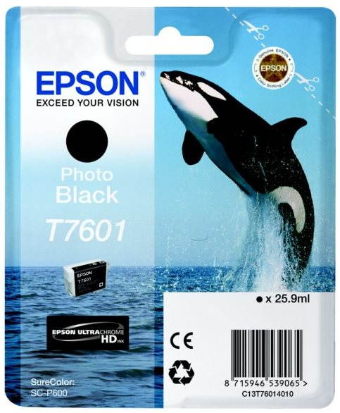 Epson T7601 fotografická černá