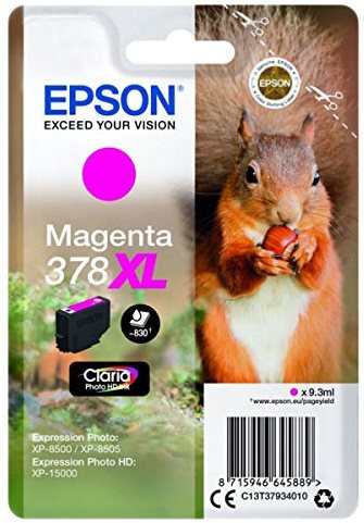 Epson T3793 č.378XL purpurová - vysokokapacitní inkoustová cartridge pro tiskárny Epson