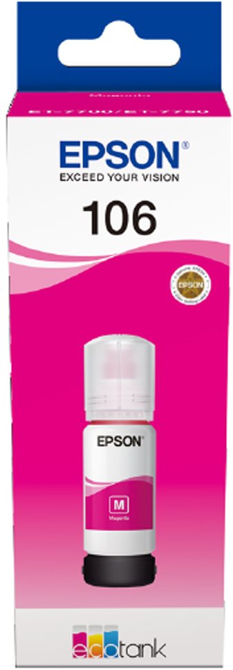 Purpurová inkoustová náplň Epson 106 Eco Tank