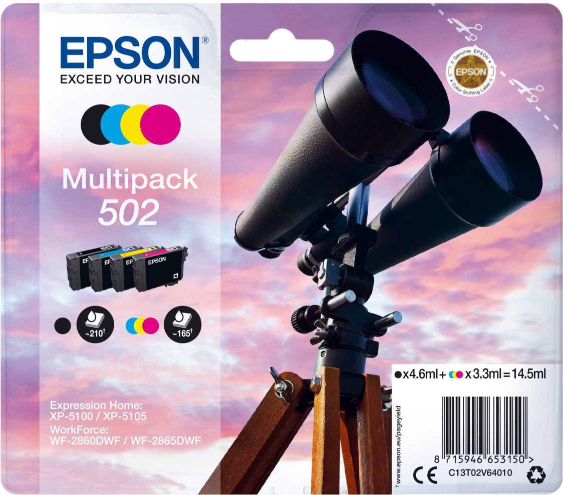 Epson T02V640 Multipack inkoustových kazet