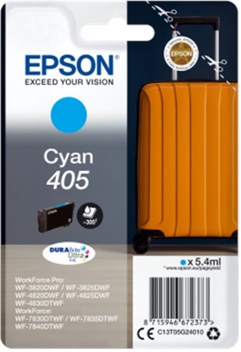 Epson 405 azurová