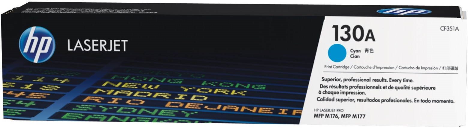 HP CF351A č. 130A azurový originální