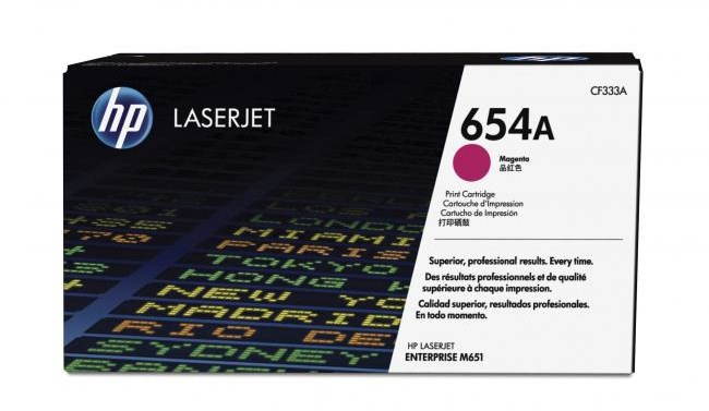 HP CF333A č. 654A purpurový originální