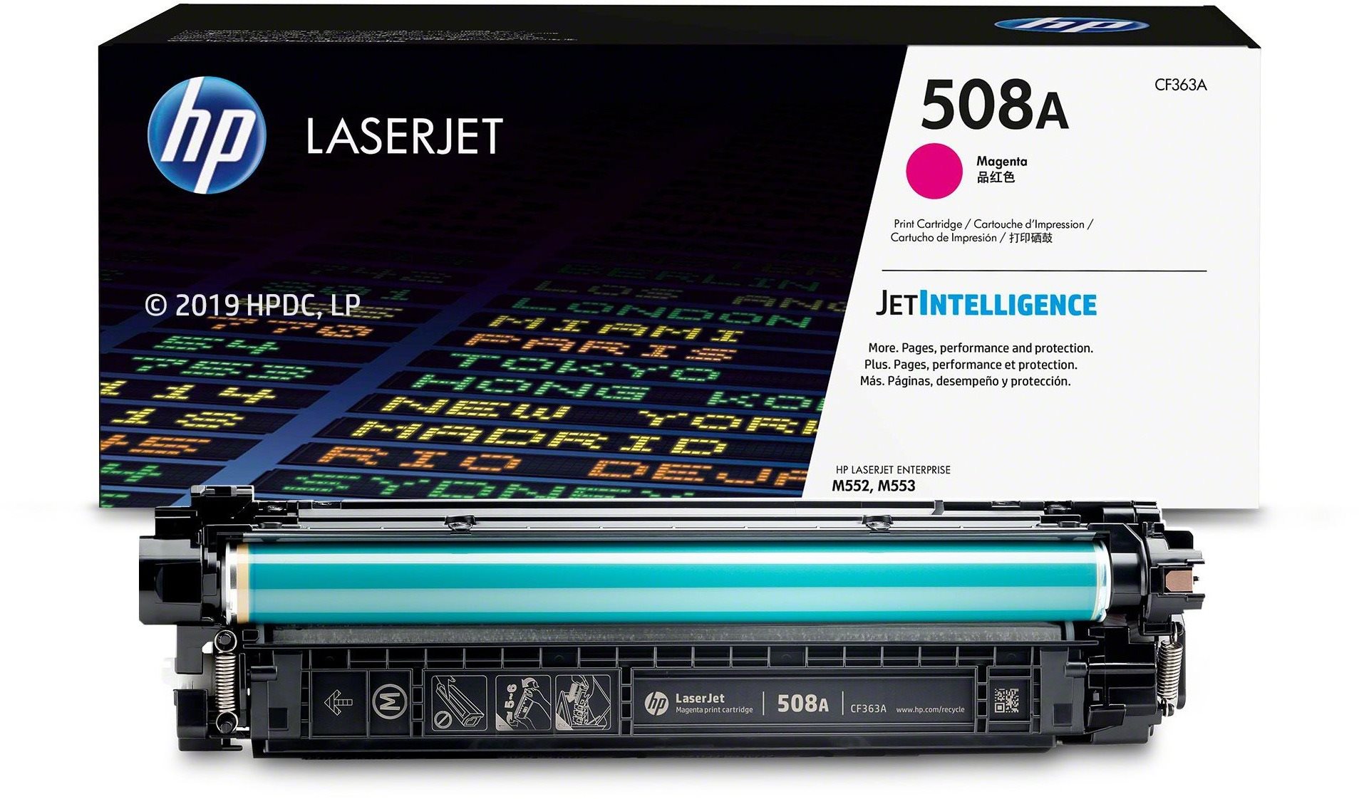 HP CF363A č. 508A purpurový originální