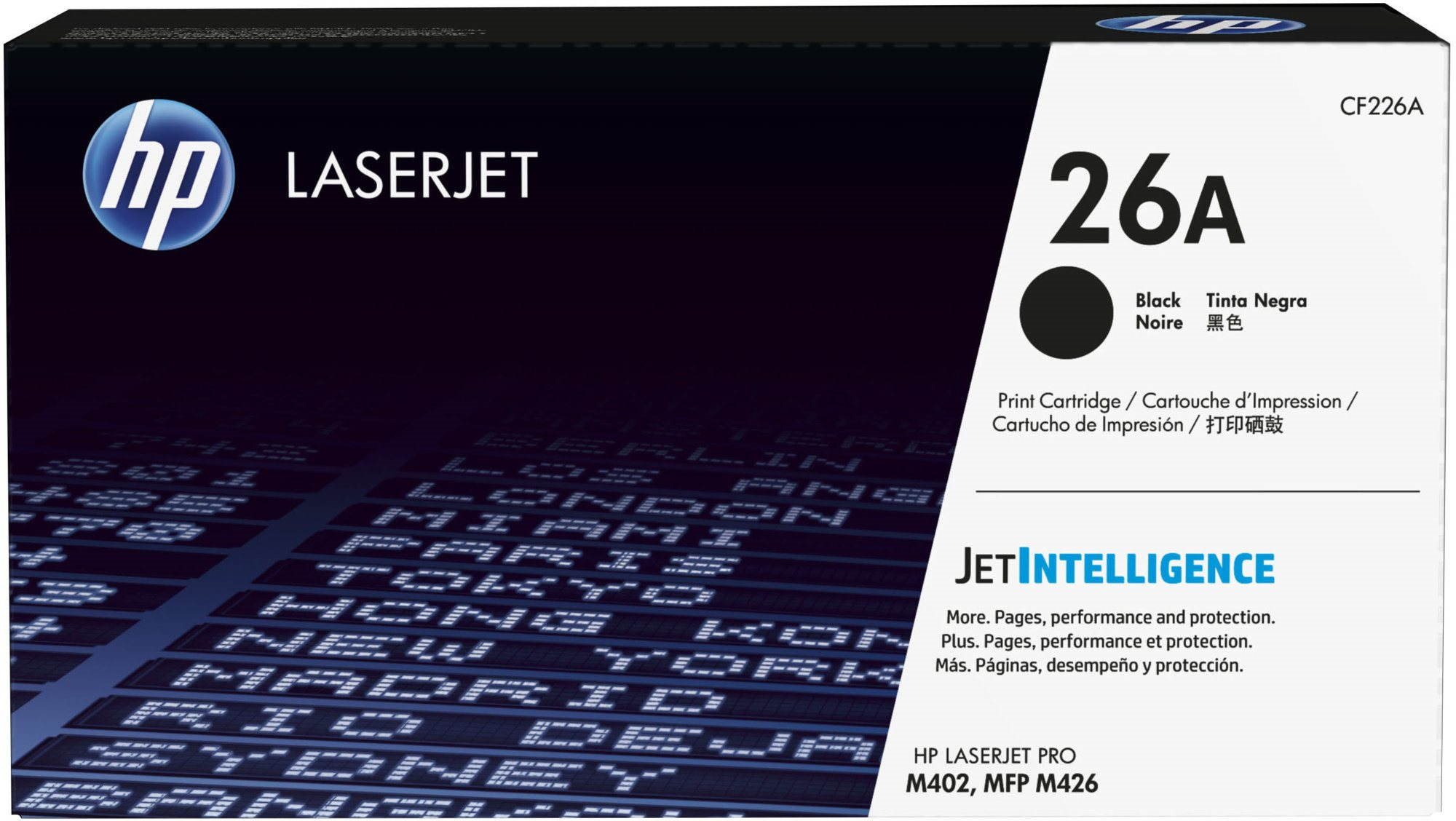 HP CF226A č. 26A černý originální