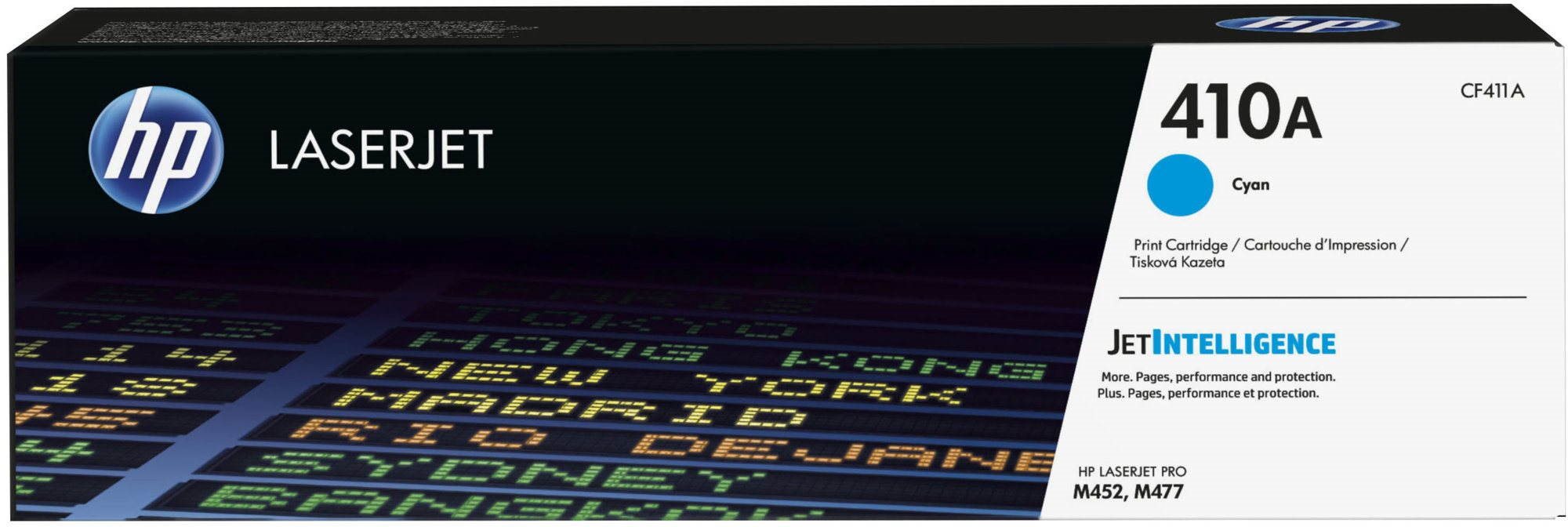 HP CF411A č. 410A azurový originální