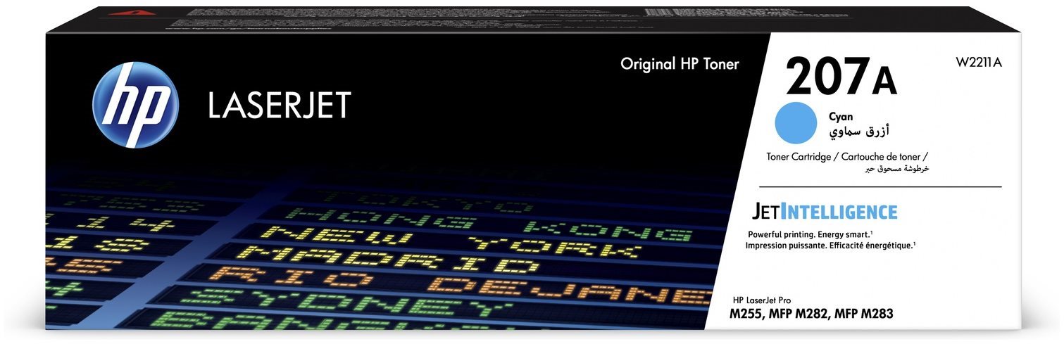 HP W2211A č. 207A azurový originální
