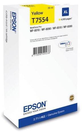 Epson T7554 XL žlutá