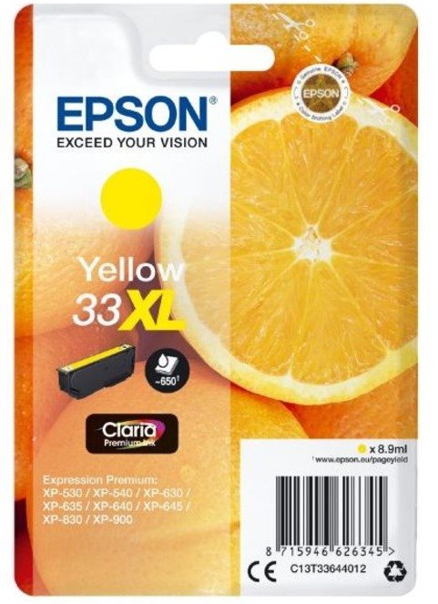 Epson T3364 XL žlutá - profesionální tiskárna pro domácí použití