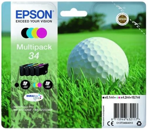 Epson T34 multipack inkoustové kazety