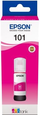 Epson 101 EcoTank Magenta ink bottle purpurová