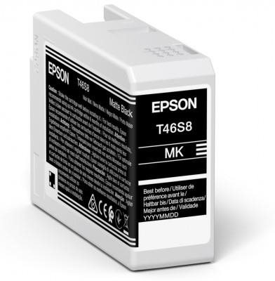 Epson Singlepack Matte Black T46S8 UltraChrome Pro 10 ink 25ml