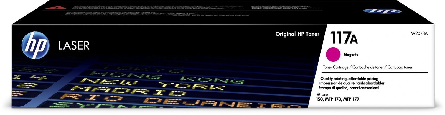 HP W2073A č. 117A purpurový originální