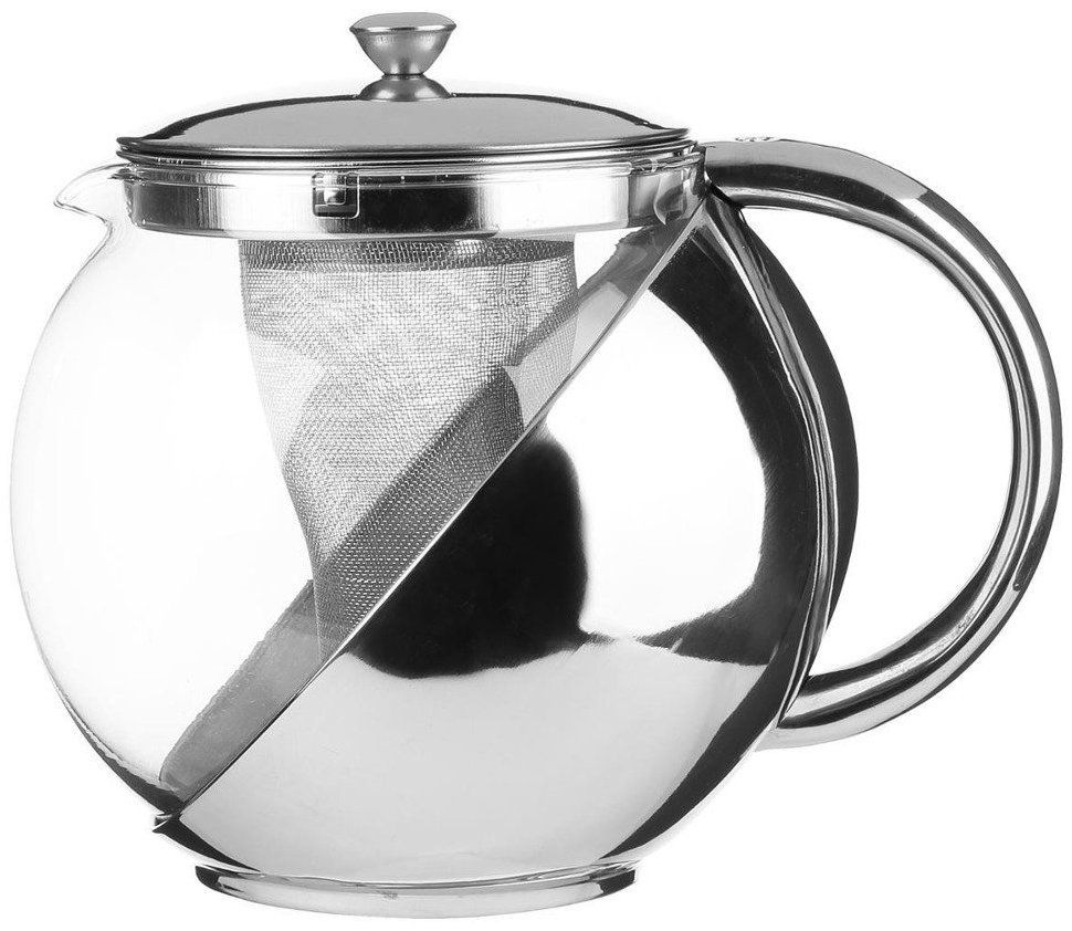 Secret de Gourmet Konvice na čaj, čajová konvice, 1100 ml - chromovaná
