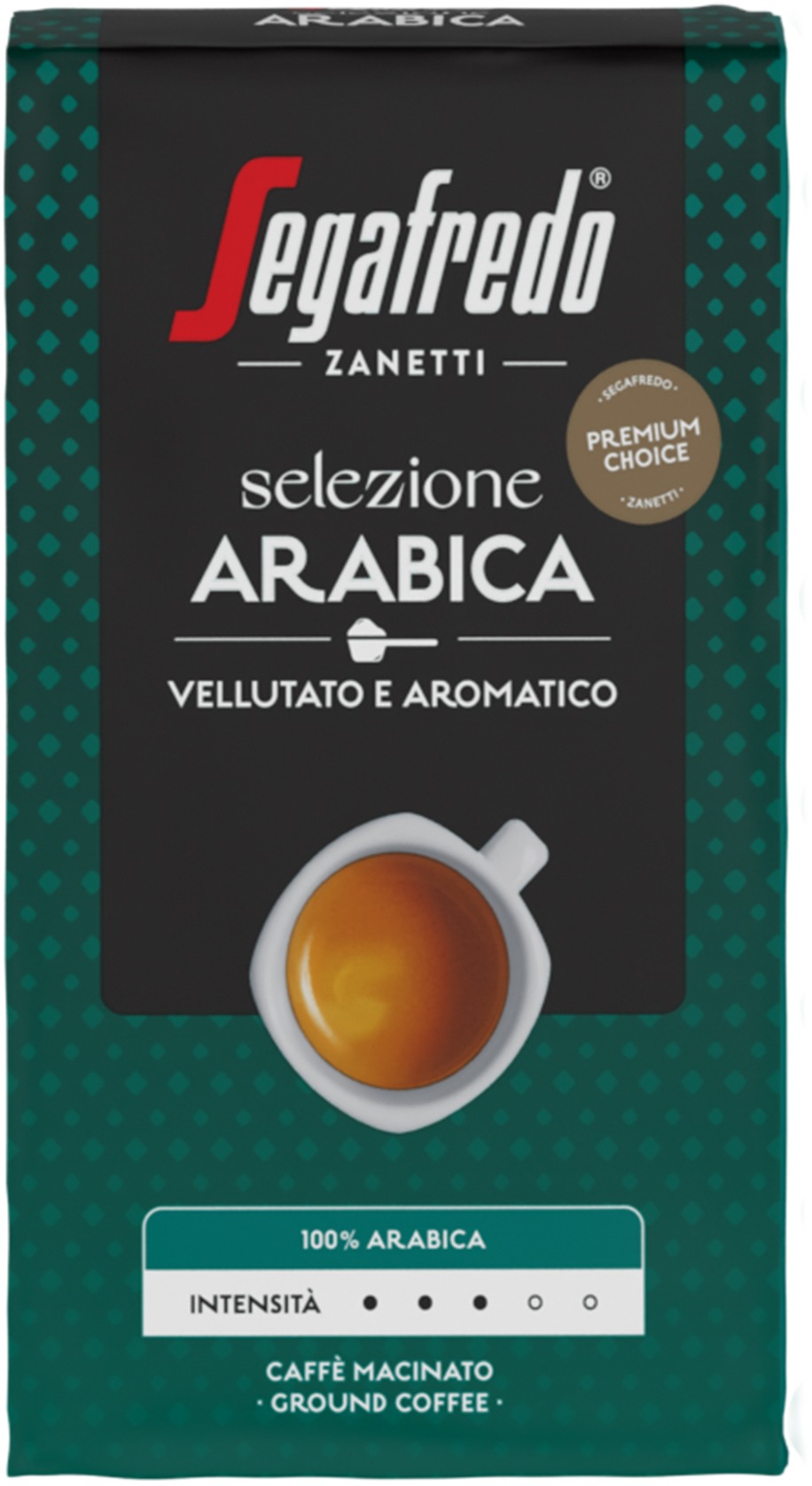 Segafredo Selezione Arabica, zrnková káva, 500g