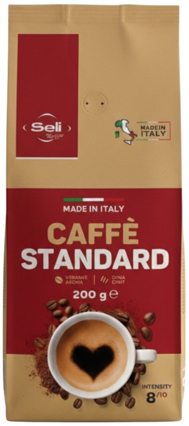 Seli Caffe Standard, mletá káva, 200 g V517588