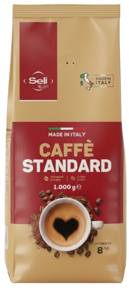 Seli Caffe Standard, mletá káva, 1000 g V517113