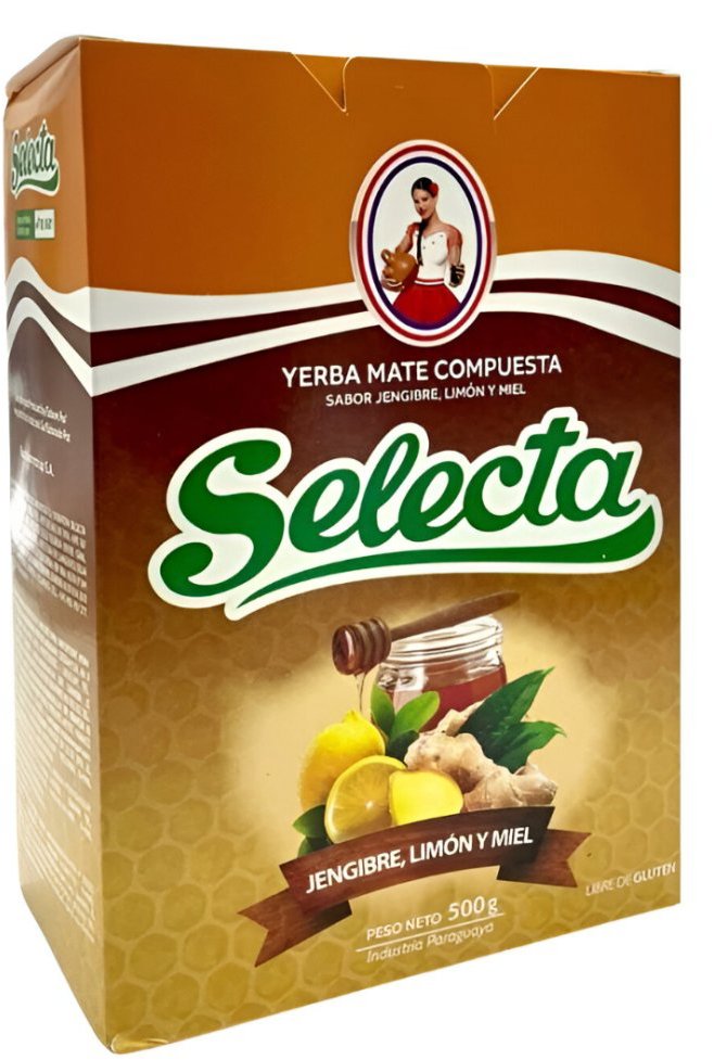 Selecta Yerba Maté Zázvor, citron a med 500 g