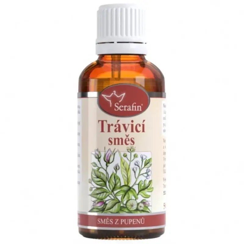 Serafin byliny Trávící směs, tinktura směs z pupenů extra účinná 50 ml