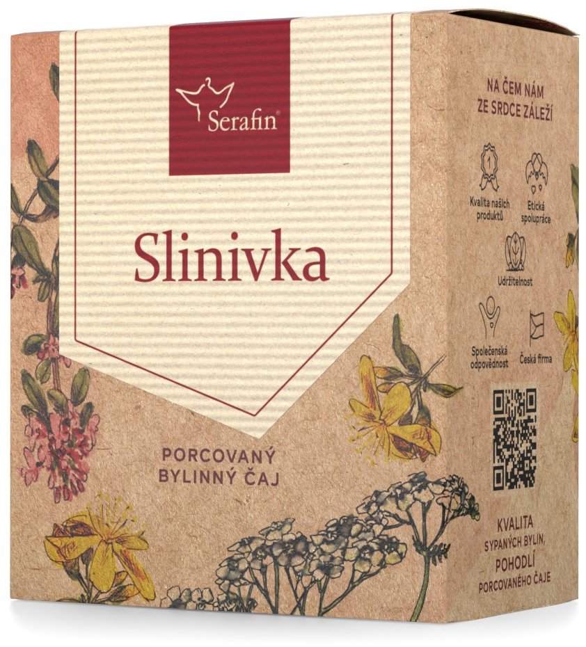 Serafin Slinivka bylinný čaj porcovaný 15 × 2,5g