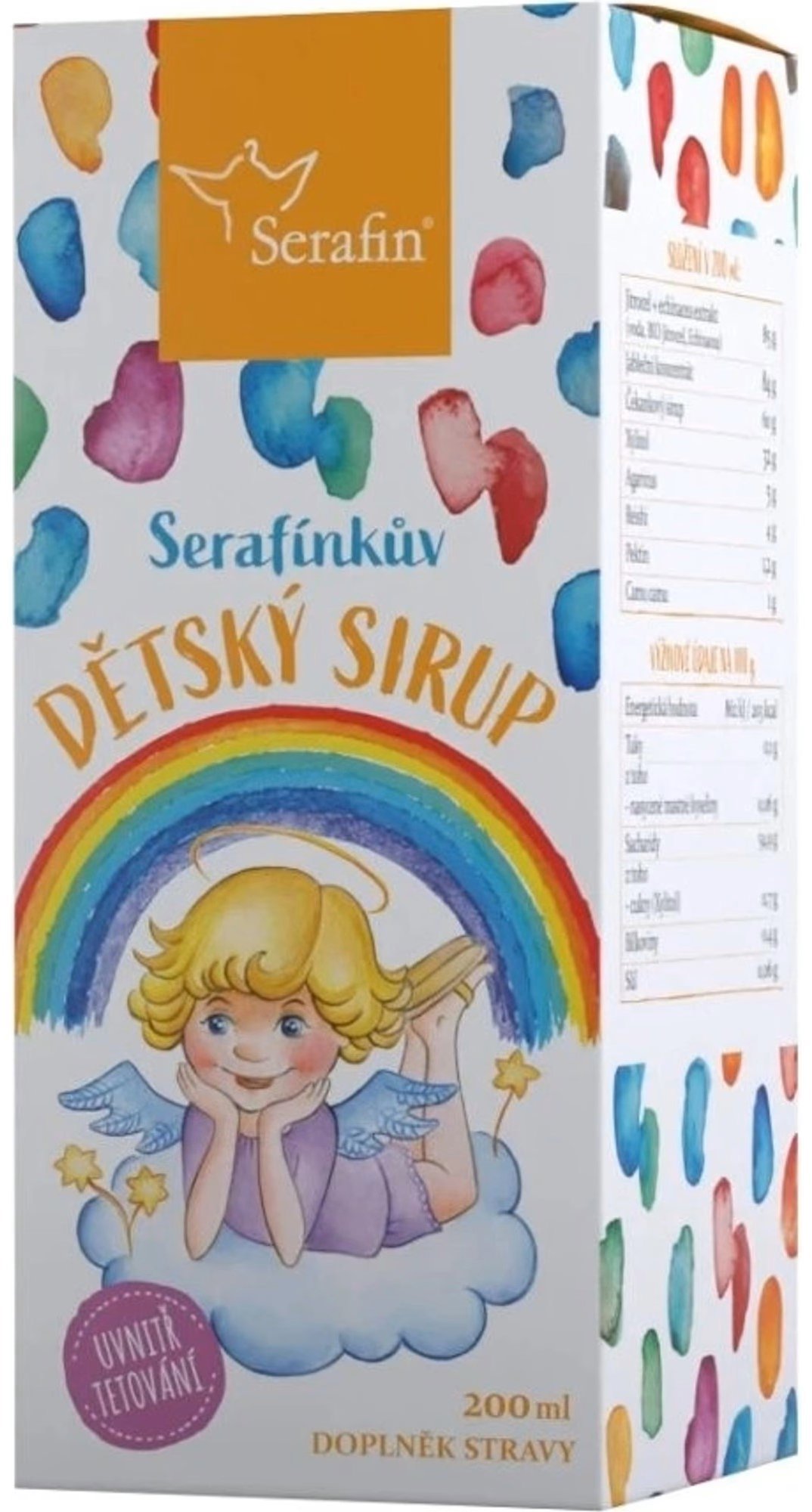 Serafin Serafinkův dětský sirup Imunita 200 ml