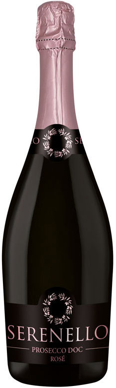 Serena wines Serenello Prosecco DOC Rosé Brut 0,75 l, 11 % vol.
