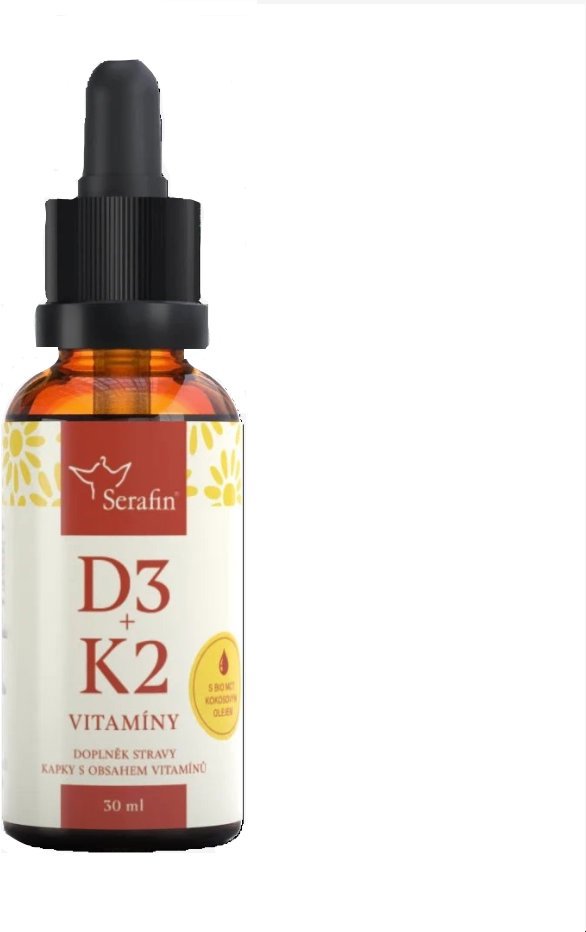 Serafin byliny Vitamíny D3 + K2 kapky