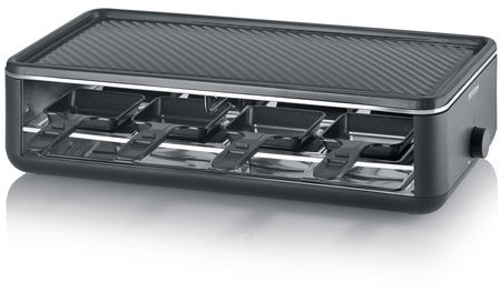 Raclette gril RG 2365 BLACK LINE, černá, Severin