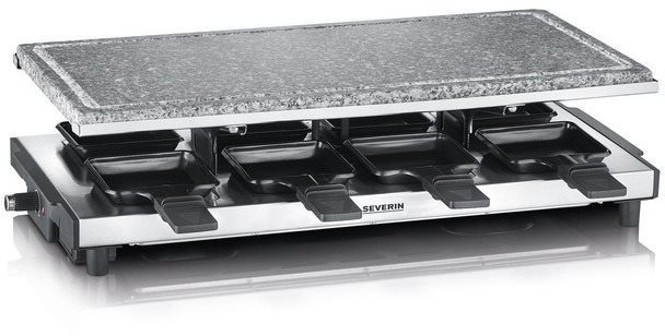 Raclette gril RG 2374 1500 W, celokámen / nerez, Severin