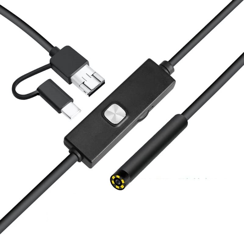 W-star USB 7mm endoskop 10m