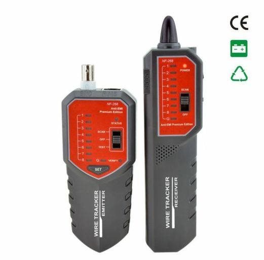 Tester W-Star WSNF268 pro ověřování kabelů a konektorů