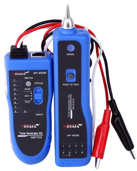 Tester síťových kabelů W-Star WS-NF-806B
